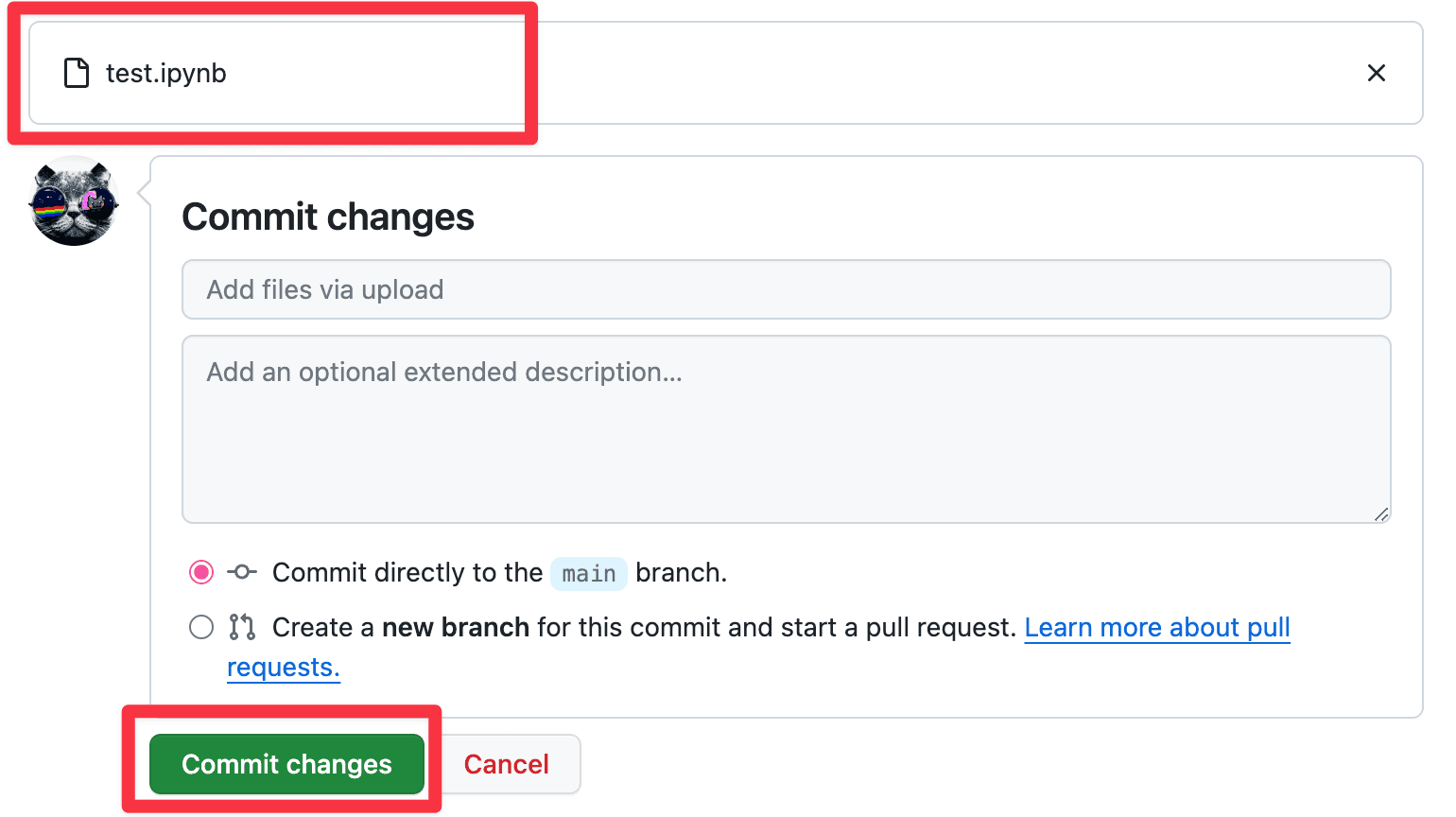 commit