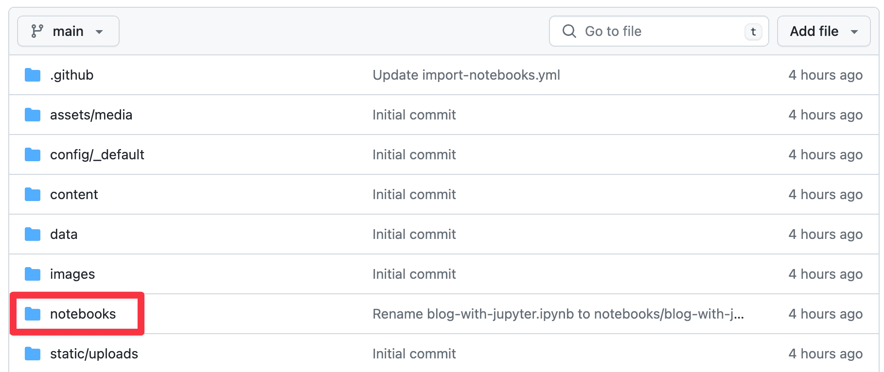 commit