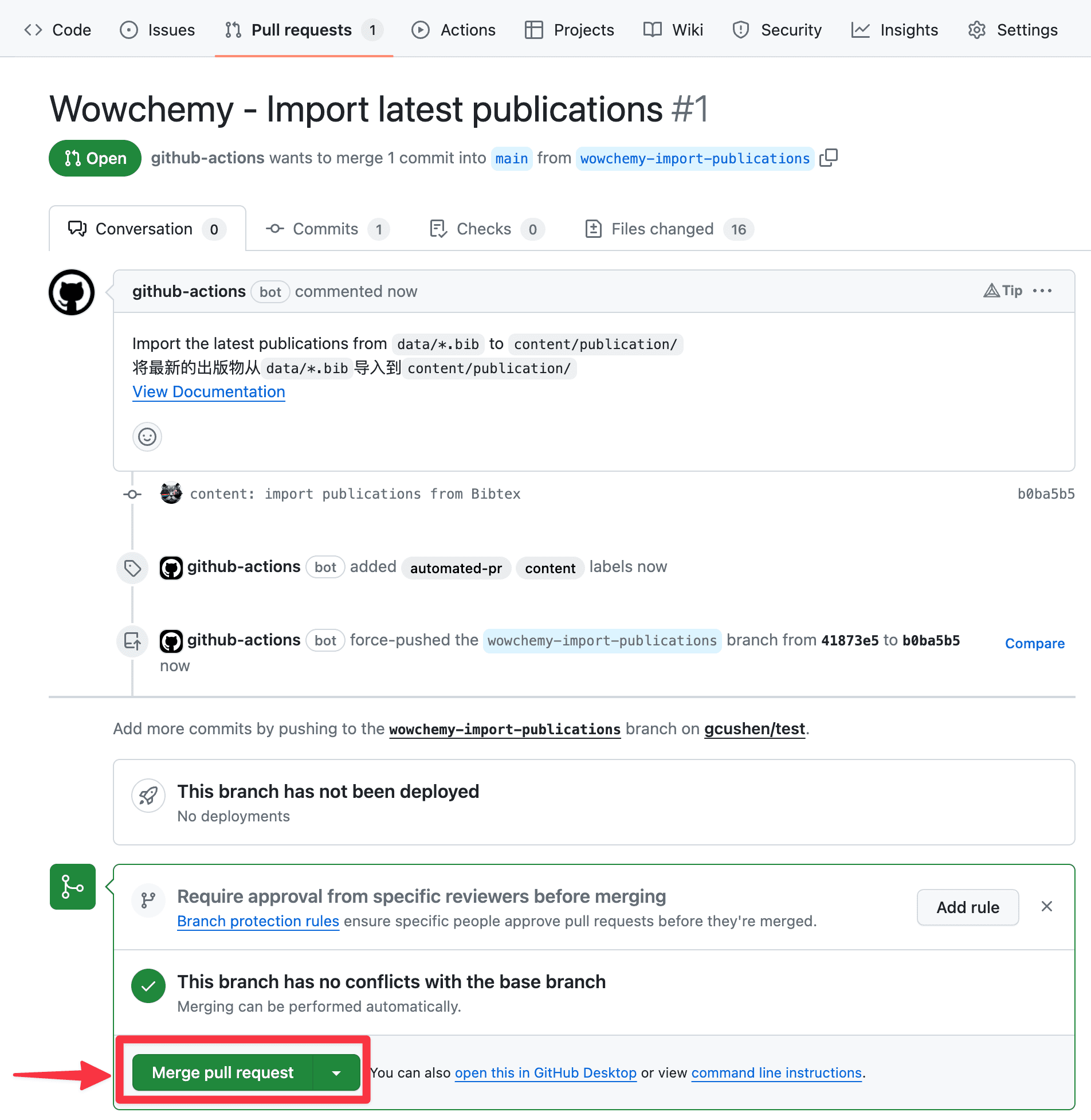 commit