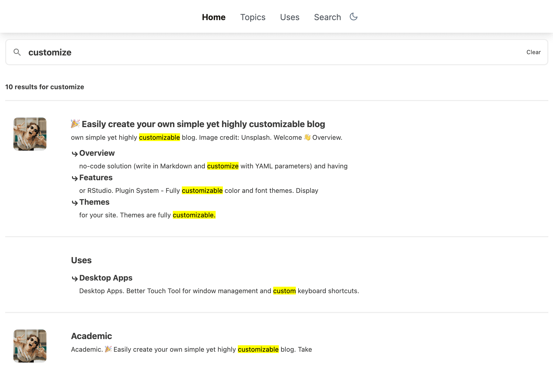 Site Search